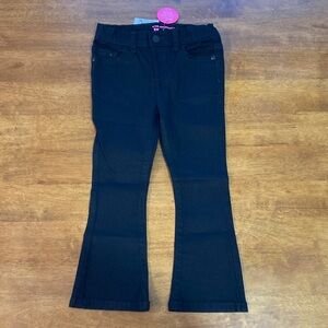 NWT The Children’s Place Toddler Girls Flare Jeans - Black